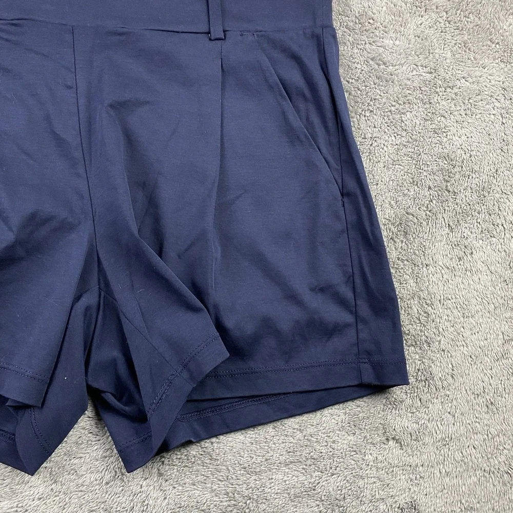 Loft‎ Pull On Career Office Shorts Size XS Navy Blue